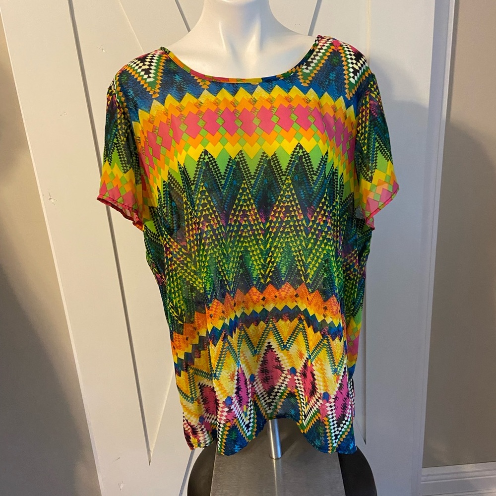 3/$20 Seventh Avenue 2X blouse